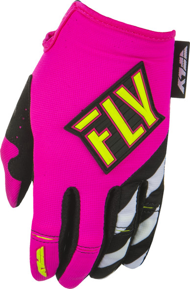 Fly Racing Kinetic Women'S Gloves Neon Pink/Hi-Vis 2X 371-61910