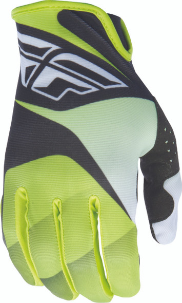 Fly Racing Lite Glove Lime/Black/White Sz 5 Ym 370-01505