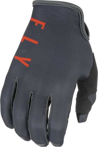 Fly Racing Lite Gloves Grey/Orange/Black Sz 07 374-71607