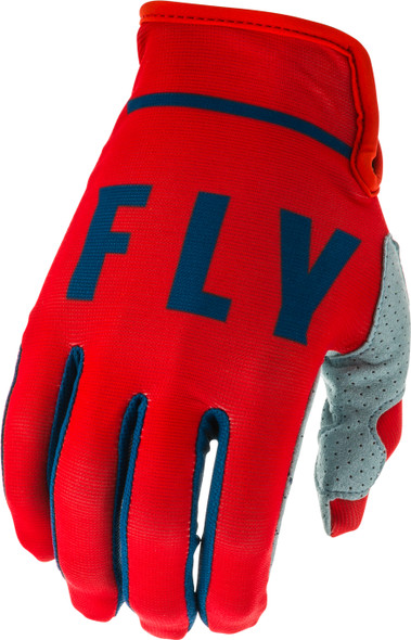 Fly Racing Lite Gloves Red/Slate/Navy Sz 05 373-71205