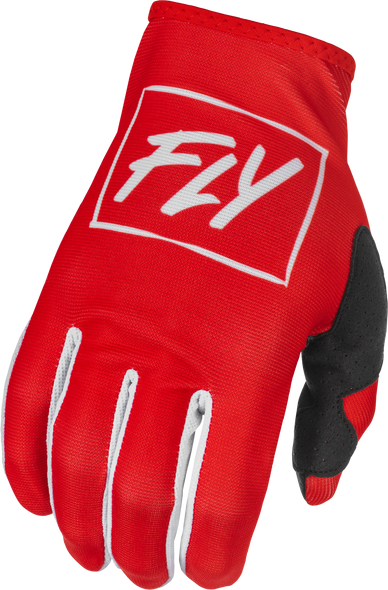 Fly Racing Lite Gloves Red/White Md 375-712M