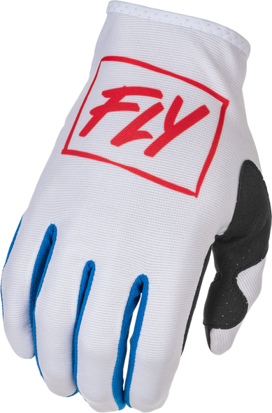 Fly Racing Lite Gloves Red/White/Blue 2X 375-7132X