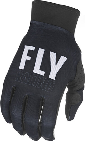 Fly Racing Pro Lite Gloves Black/White Md 374-850M