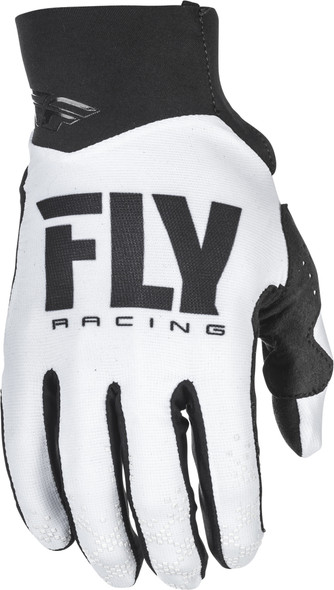 Fly Racing Pro Lite Gloves White/Black Sz 9 371-81409