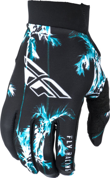 Fly Racing Pro Lite Paradise Gloves Teal/Black Sz 12 372-81912