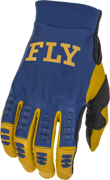 Fly Racing Youth Evolution Dst Gloves Navy/Gold Yl 375-113Yl