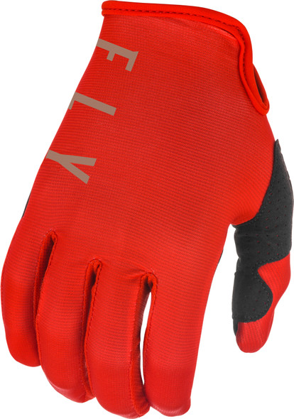 Fly Racing Youth Lite Gloves Red/Khaki Sz 04 374-71204