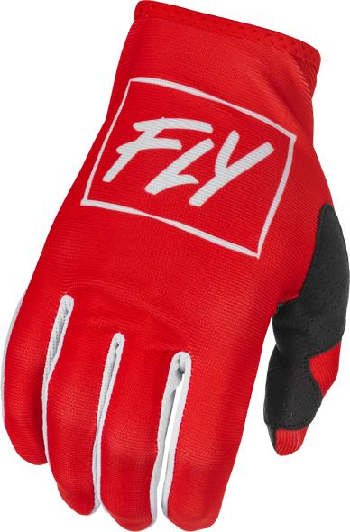 Fly Racing Youth Lite Gloves Red/White Yl 375-712Yl