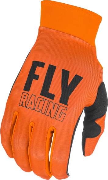 Fly Racing Youth Pro Lite Gloves Orange/Black Yl 374-858Yl