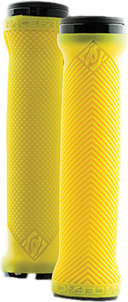 Race Face Love Handle Lock-On Grips Yellow Ac990076