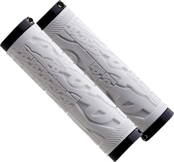 Race Face Strafe Lock-On Grips White Ac990026