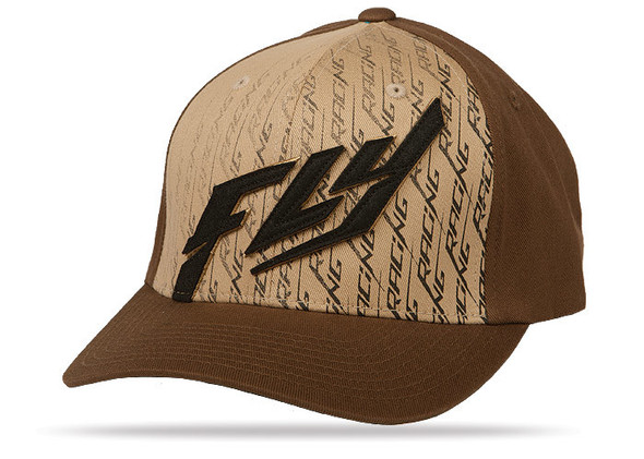 Fly Racing Felt Hat Brown/Tan L-X 351-0438L