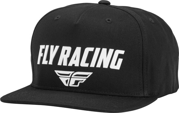 Fly Racing Fly Evo Hat Black/White 351-0122