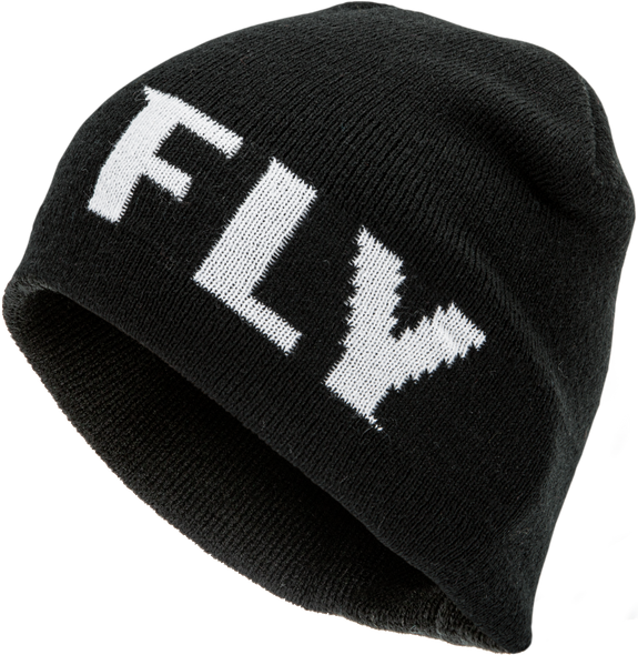 Fly Racing Fly Fitted Beanie Black/White 351-0155