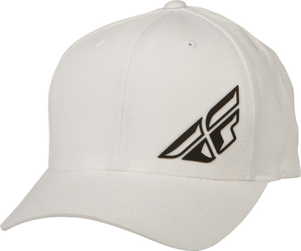 Fly Racing Fly F-Wing Hat White Lg/Xl 351-0394L