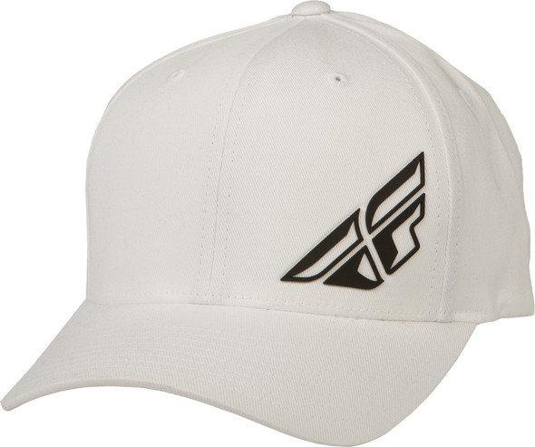 Fly Racing Fly F-Wing Hat White Sm/Md 351-0394S