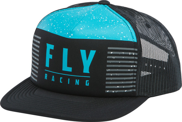 Fly Racing Fly Hydrogen Hat Black/Turquoise 351-0956
