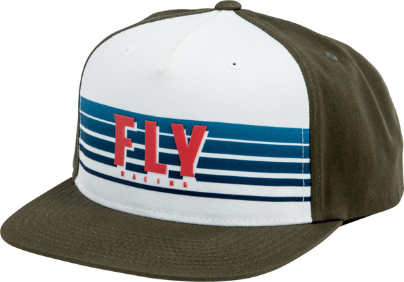Fly Racing Fly Kinetic Hat Moss Grey/White 351-0970