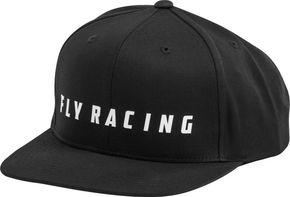 Fly Racing Fly Logo Hat Black Black 351-0960