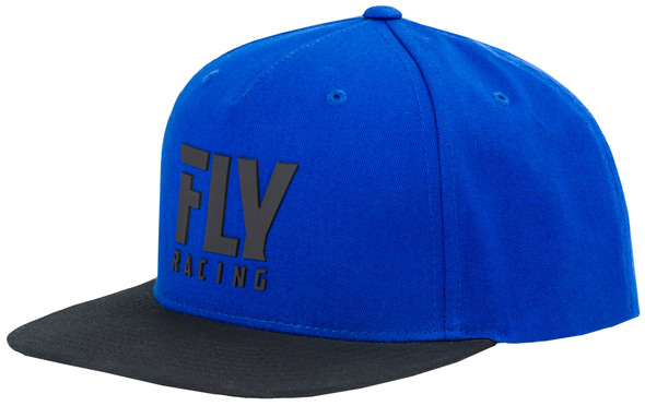 Fly Racing Fly Logo Hat Blue Adult 351-0861