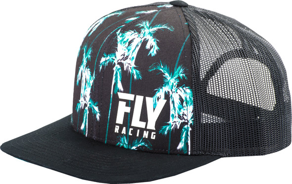 Fly Racing Fly Paradise Hat Black/Teal Black/Teal 351-0890