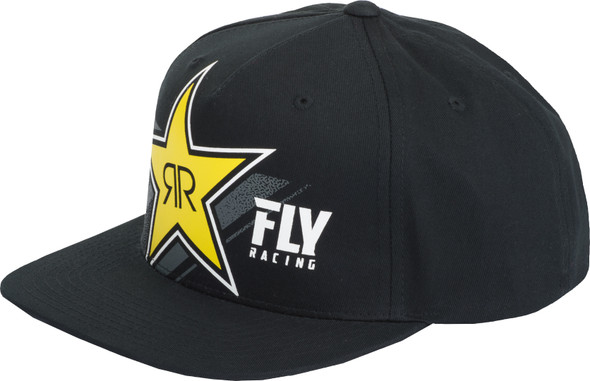 Fly Racing Fly Rockstar Hat Black Black 351-0870