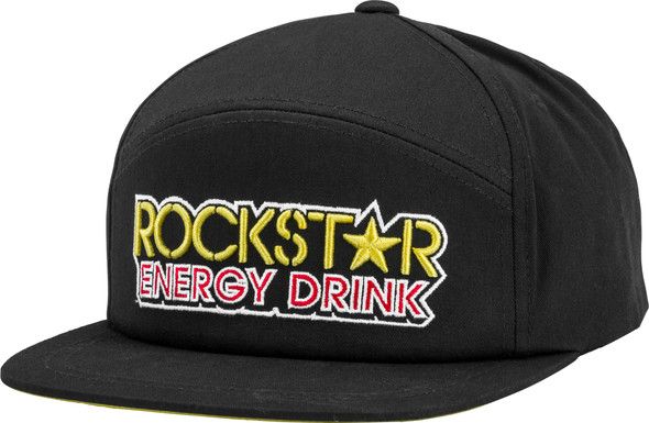 Fly Racing Fly Rockstar Hat Black/Yellow 351-0134