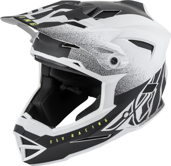 Fly Racing Default Helmet Matte White/Black Md 73-9171M