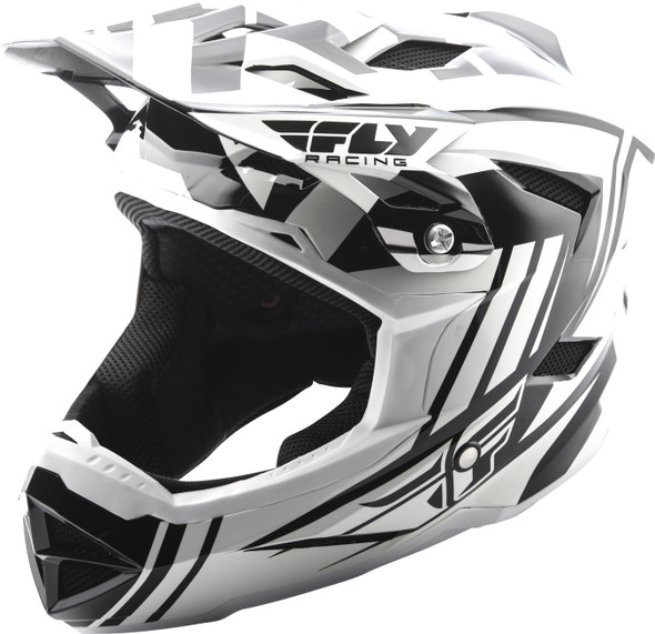 Fly Racing Default Helmet White/Black M 73-9161M