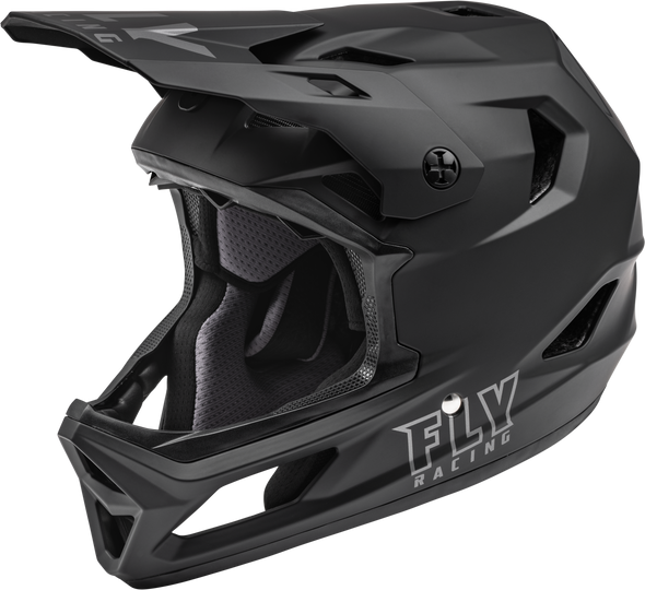 Fly Racing Rayce Helmet Matte Black Lg 73-3603L