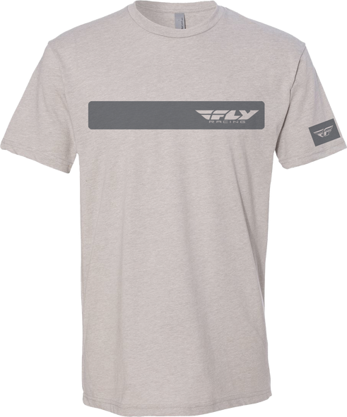 Fly Racing Fly Corporate Tee Light Sand Lg 352-0017L