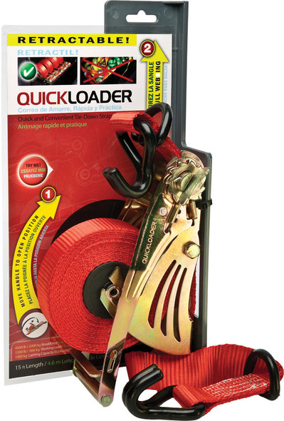 Quickloader Tiedown Red 4500Lb 15' Ql450003