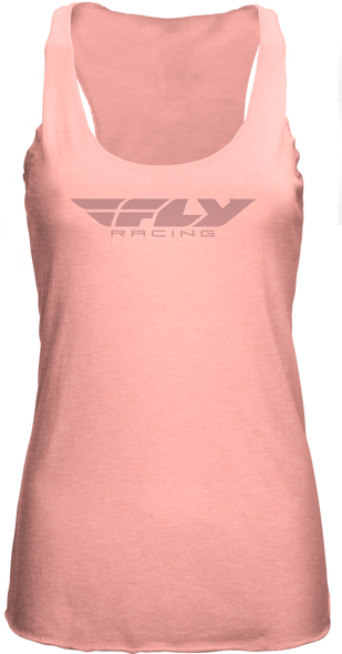 Fly Racing Women'S Fly Corporate Tank Peach Lg 356-6154L