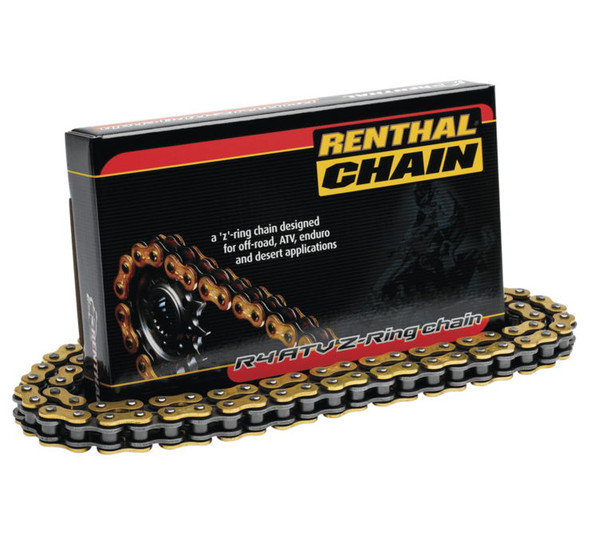 Renthal R4 ATV Z-Ring Chain Gold 520-100 C302