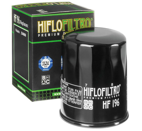 Hiflofiltro Oil Filters for ATVUTV Black HF196