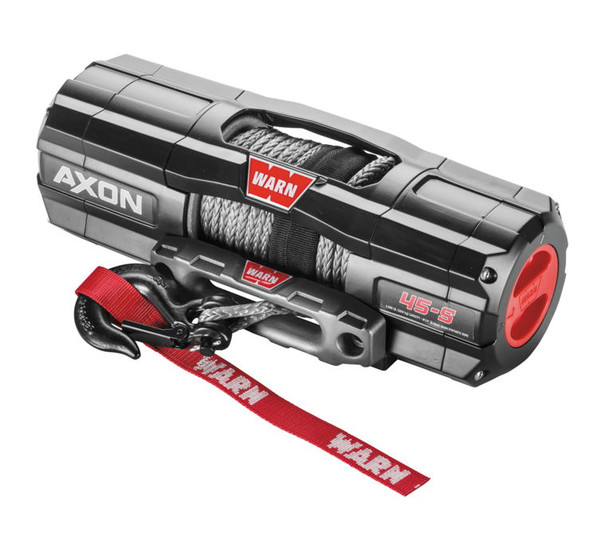 WARN AXON 4500-S Winch with Synthetic Rope Black 101140