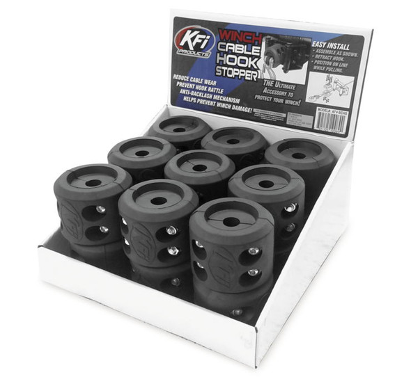 KFI Products Winch Cable Hook Stopper BOX-SCHS
