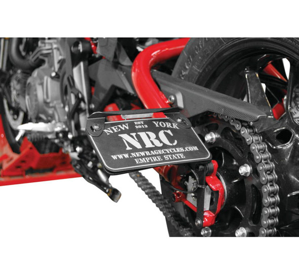 New Rage Cycles Side Mount License Plate Bracket for FTR 1200 FTR-SIDE