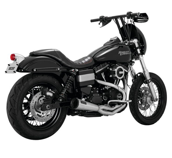 Vance & Hines Upsweep 2-into-1 Exhaust Stainless 27625