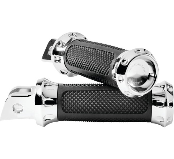 Performance Machine Overdrive Footpegs for Milwaukee-Eight Softails Chrome 0035-1243M-CH