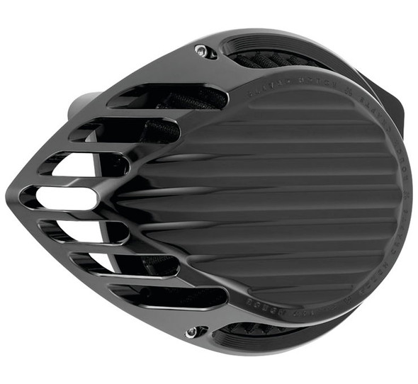 Rough Crafts Finned Air Cleaner Black RC-600-003