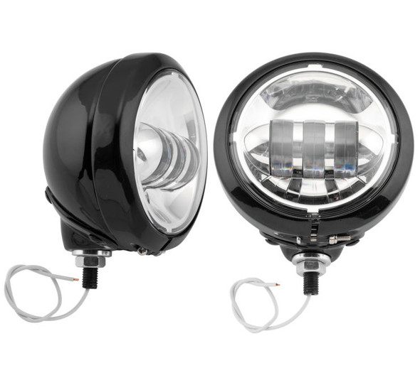 Letric Lighting Co. Passing Lamps Chrome 4.5" LLC-PL-CB