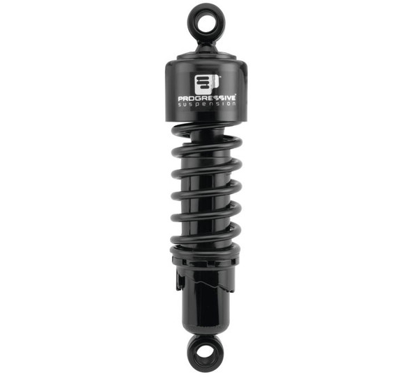 Progressive Suspension 412 Series Heavy-Duty Shocks for Harley-Davidson Black 13" 412-4077B