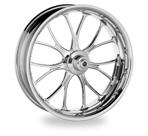 Performance Machine Heathen Forged Front Wheels Chrome 21" x 3.5" 1204-7106R-HEAAJ-CH