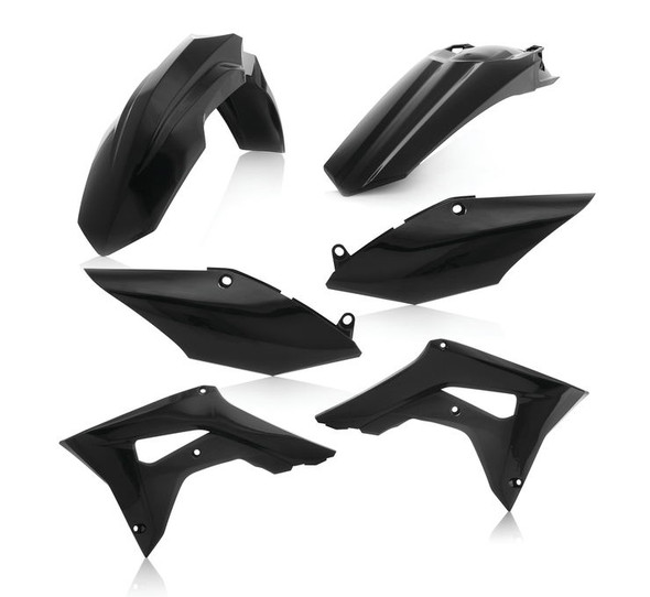 Acerbis Standard Plastic Kits for Honda Black 2630690001