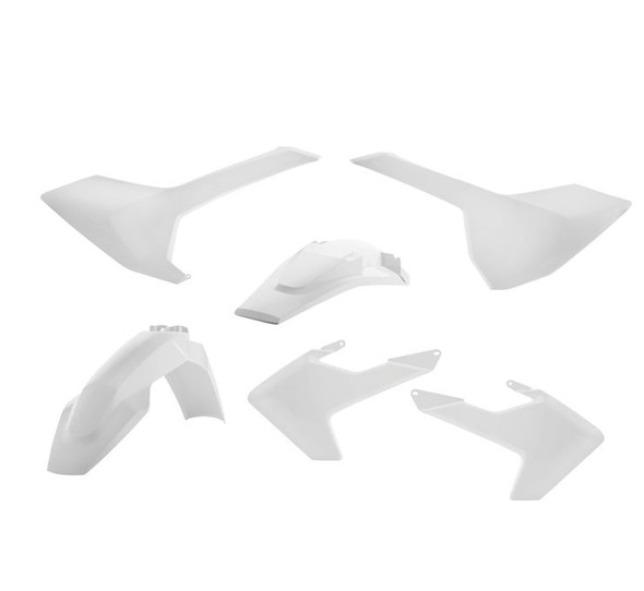 Acerbis Standard Plastic Kits for Husqvarna White 2634020002