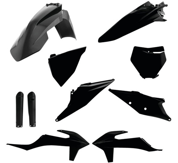Acerbis Full Plastic Kits for KTM Black 2726490001