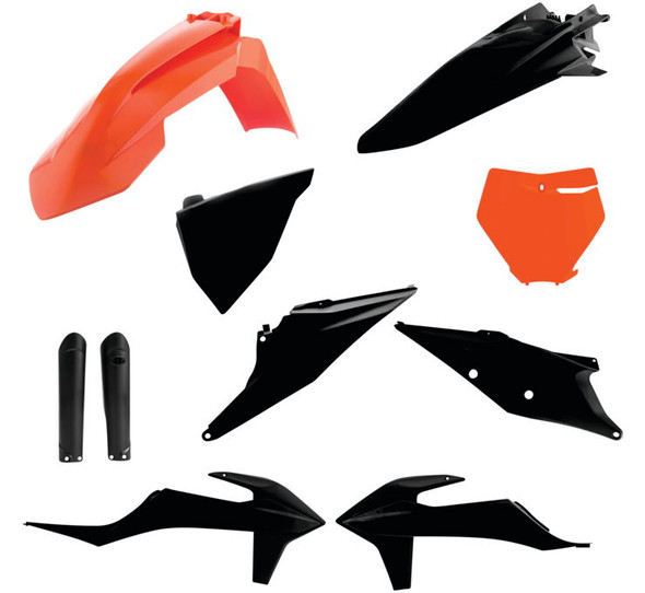 Acerbis Full Plastic Kits for KTM Back in Black 2726495225