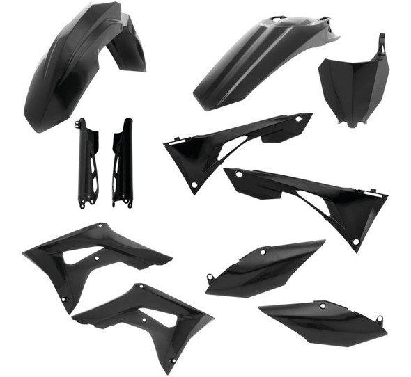 Acerbis Full Plastic Kits for Honda Black 2736250001