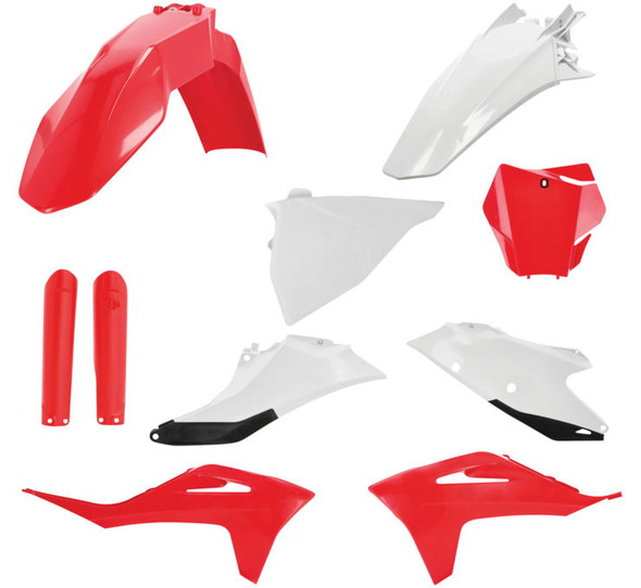 Acerbis Full Plastic Kits for Gas Gas Red/White 2872791005